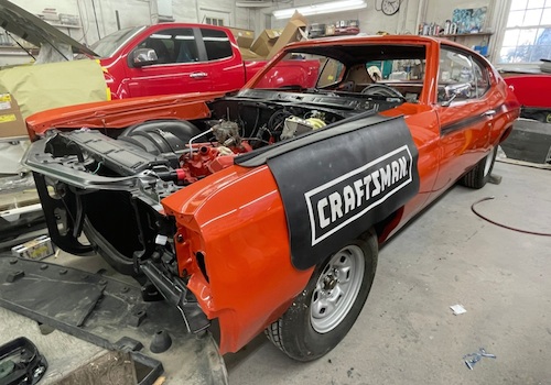 Heavy Chevy: Classic Car Auto Body Service