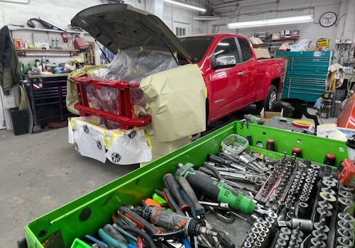 Truck Bumper Repair