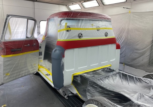 Antique Truck Body Painting