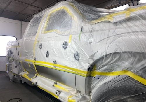 Painting the Side of a Truck